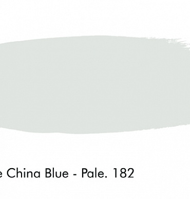 182 - Bone China Blue - Pale